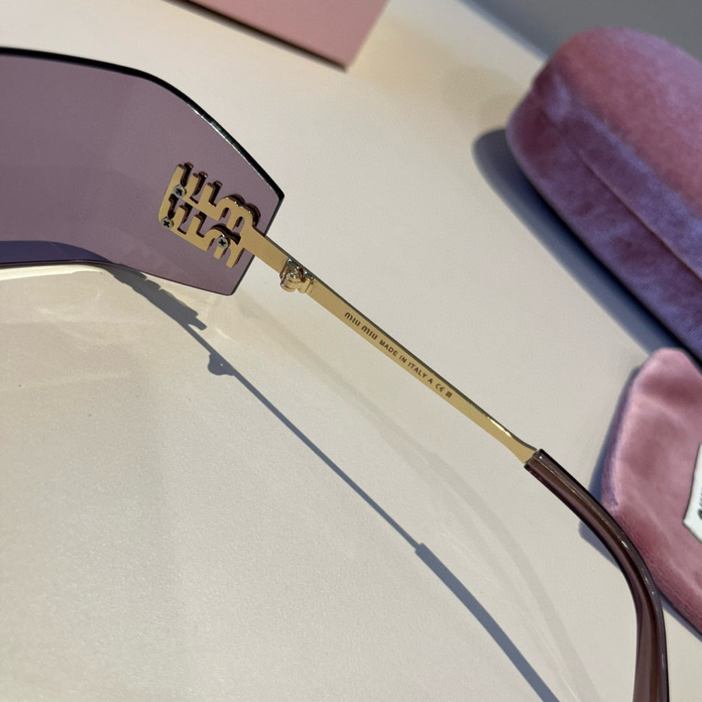 Miu Miu Fashion Gray Lens Sunglasses for Men & Women - detail image 7