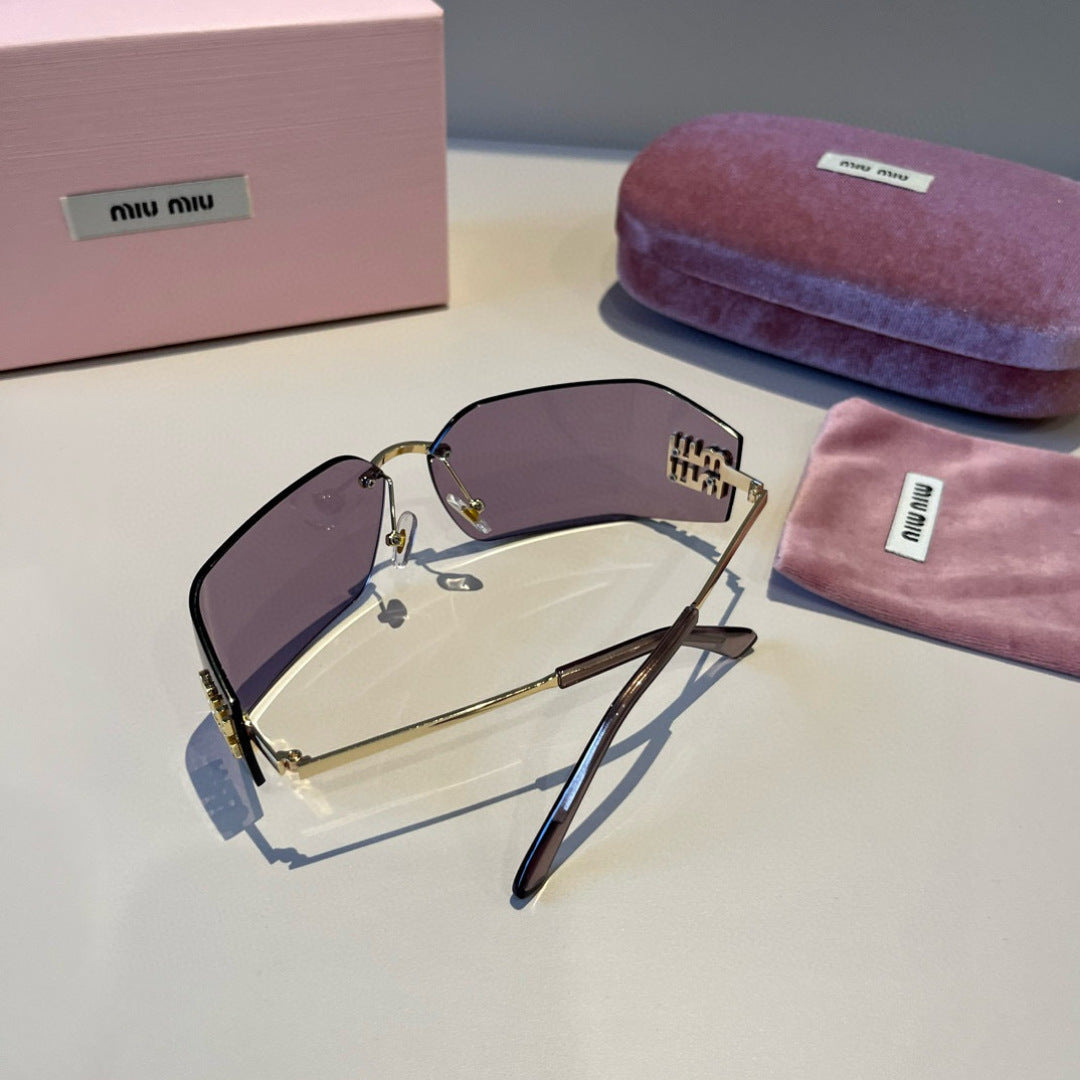 Miu Miu Fashion Gray Lens Sunglasses for Men & Women - 449755 - detail image 4