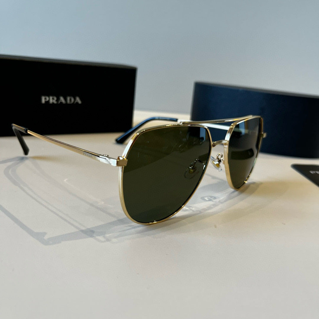 Prada Polarized Fashion Brown Lens Sunglasses for Men - 382643
