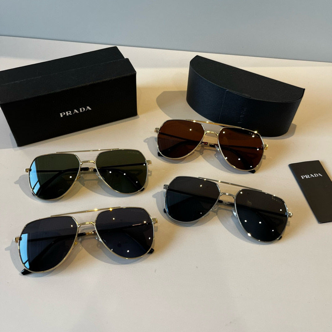 Prada Polarized Fashion Brown Lens Sunglasses for Men - 382644 - detail image 9