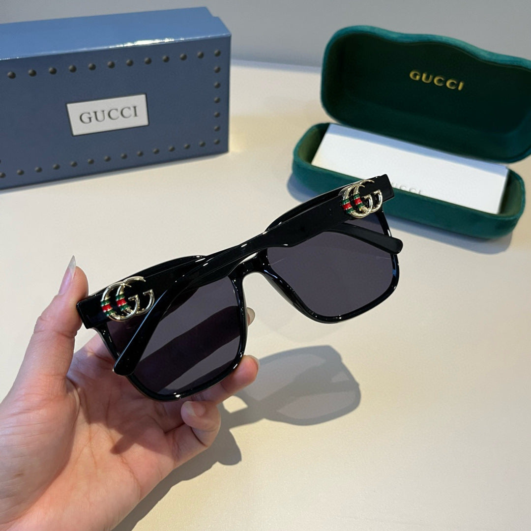 Gucci Fashion Black Lens Sunglasses for Men & Women - 398311 - detail image 7
