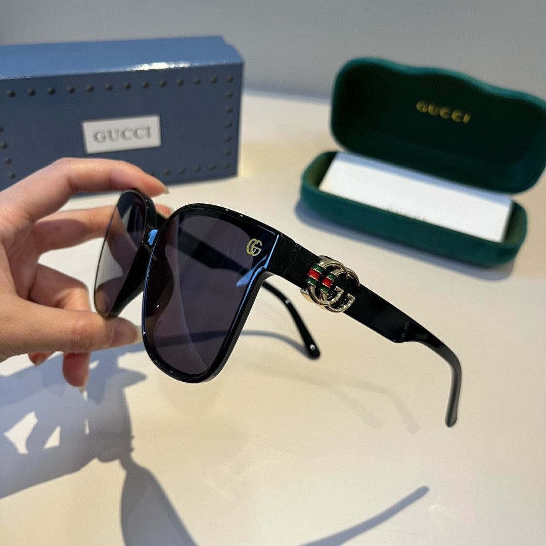 Gucci Fashion Black Lens Sunglasses for Men & Women - 398311 - detail image 8