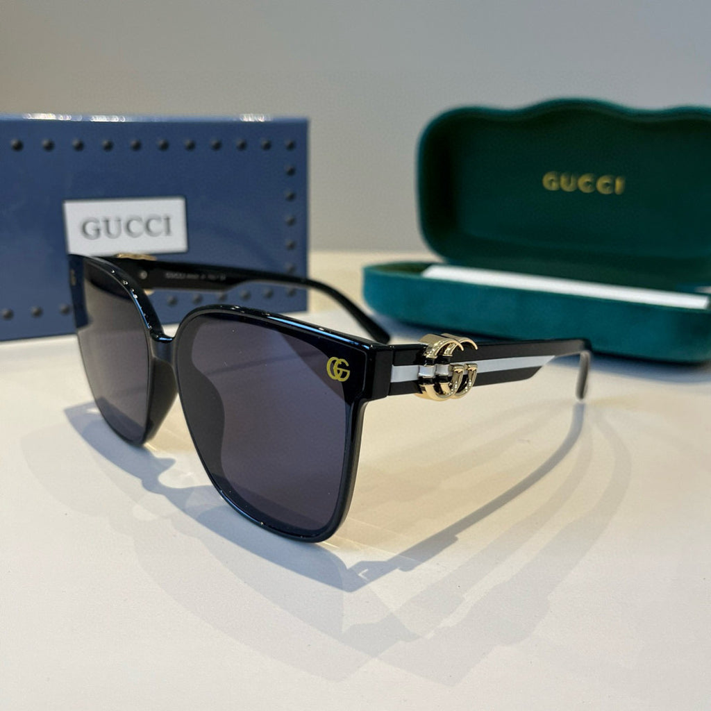 Gucci Fashion Black Lens Sunglasses for Men & Women - 398312 - detail image 3