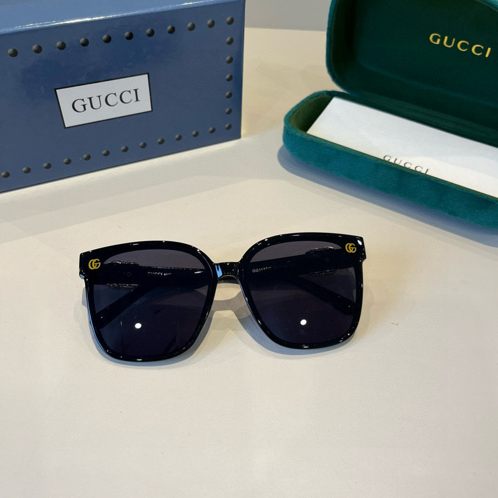Gucci Fashion Black Lens Sunglasses for Men & Women - 398312 - detail image 5