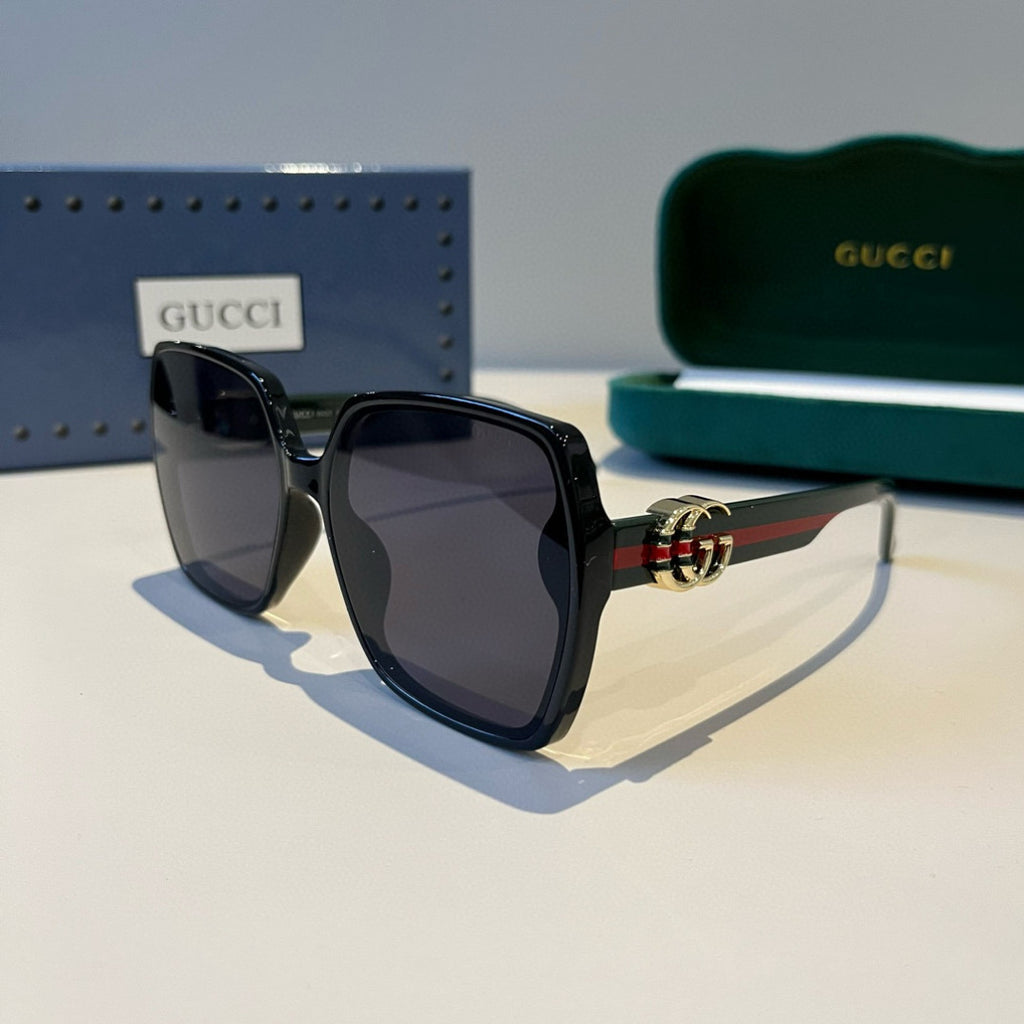 Gucci Fashion Black Lens Sunglasses for Men & Women - 398313 - detail image 3