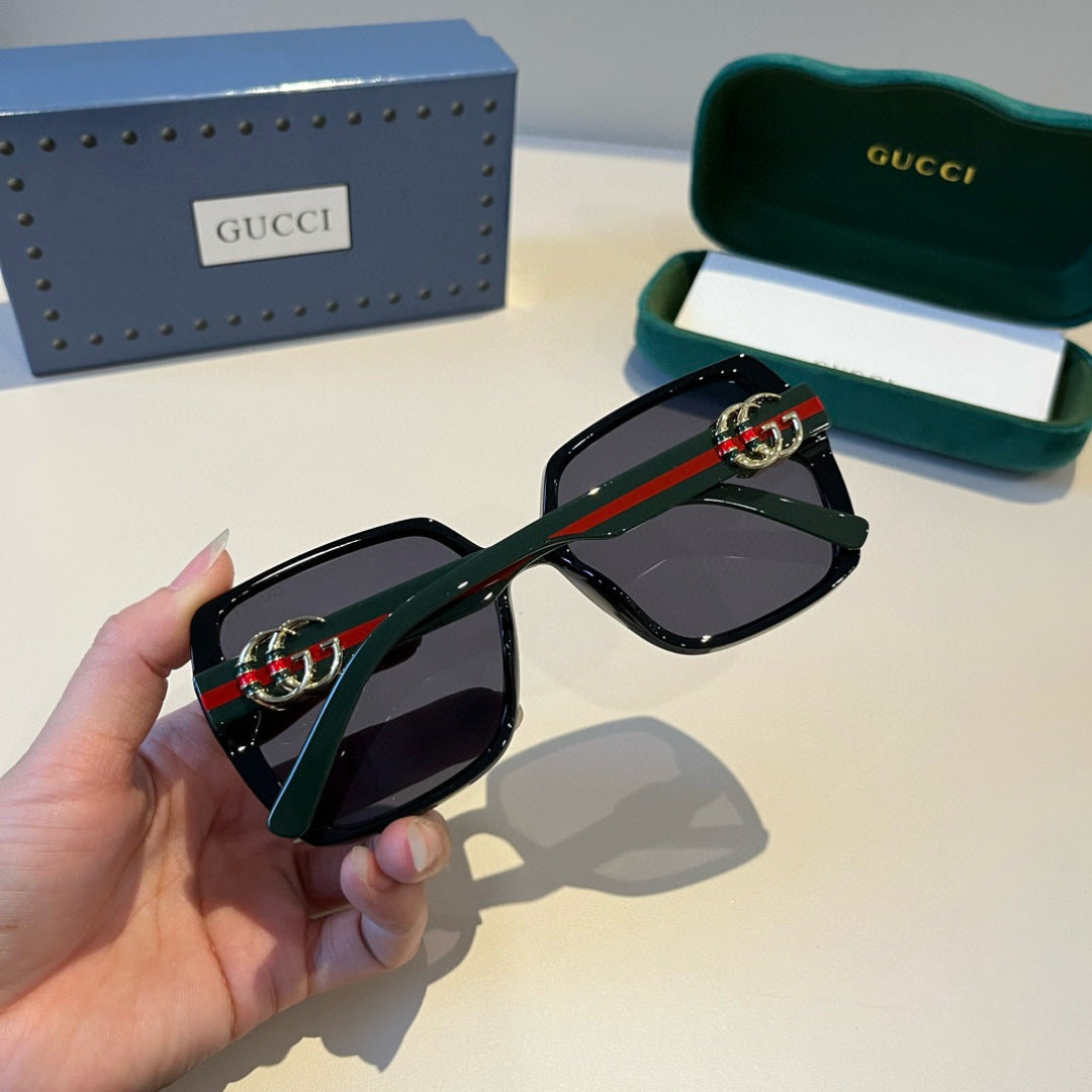 Gucci Fashion Black Lens Sunglasses for Men & Women - 398313 - detail image 7