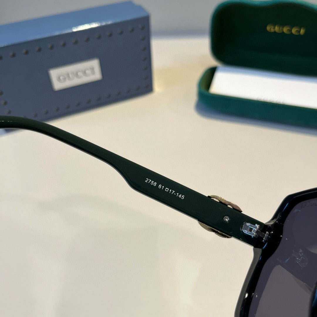 Gucci Fashion Black Lens Sunglasses for Men & Women - 398313 - detail image 6
