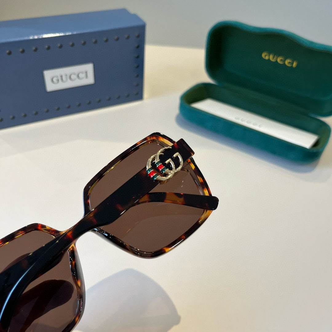Gucci Fashion Black Lens Sunglasses for Men & Women - 398314 - detail image 8