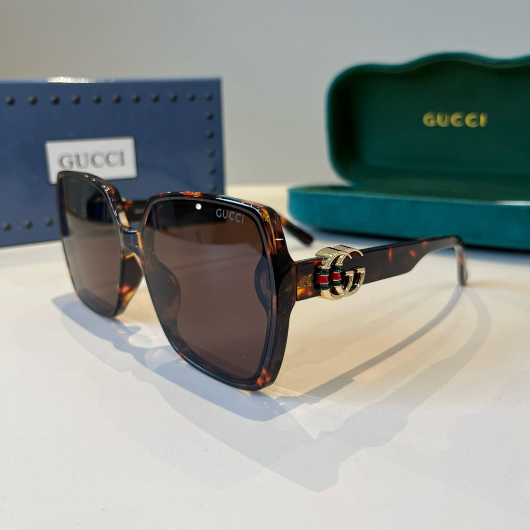Gucci Fashion Black Lens Sunglasses for Men & Women - 398314 - detail image 3