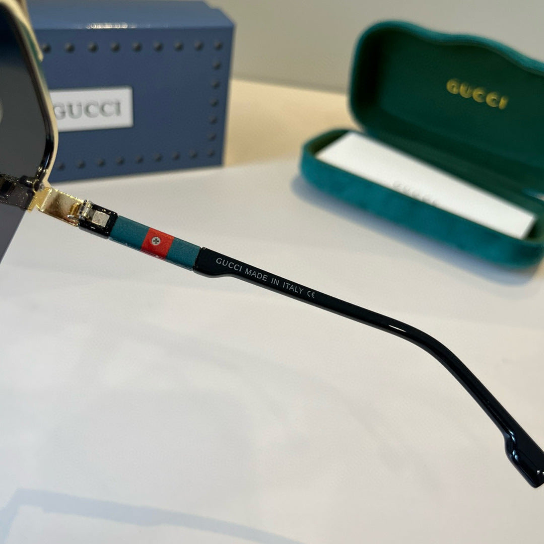 Gucci Metal Aviator Silver Lens Sunglasses for Men & Women - 398315 - detail image 9