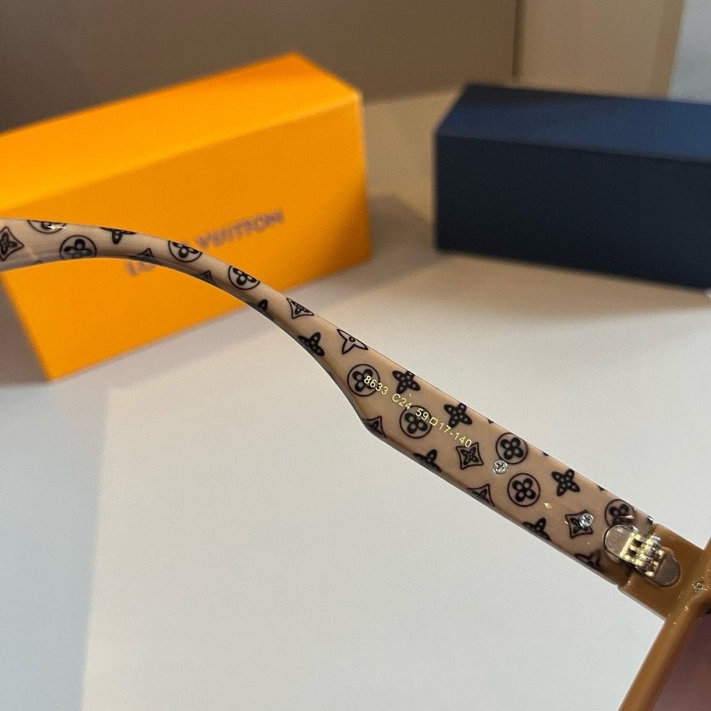 Louis Vuitton Fashion Gold Lens Sunglasses for Men & Women - 933780 - detail image 8