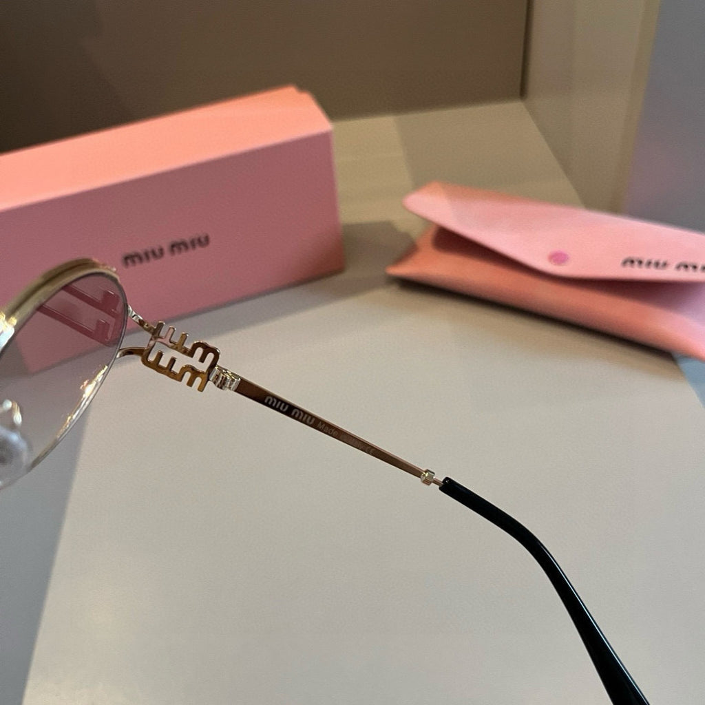 Miu Miu Metal Fashion Silver Lens Sunglasses for Men & Women - 449722 - detail image 7