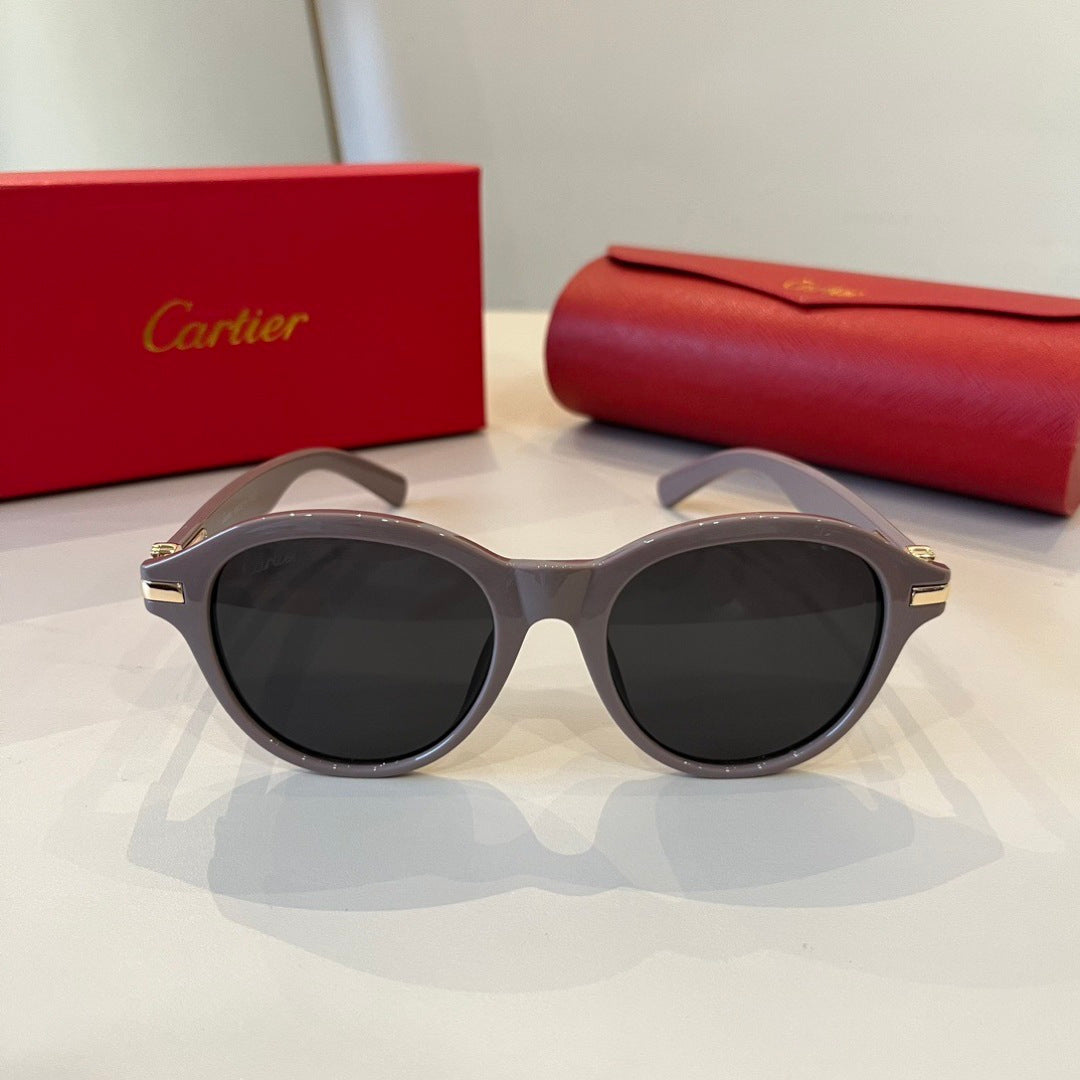 Cartier Lightweight Metal Rimless Silver Lens Sunglasses for Men & Wo - 487334 - detail image 2
