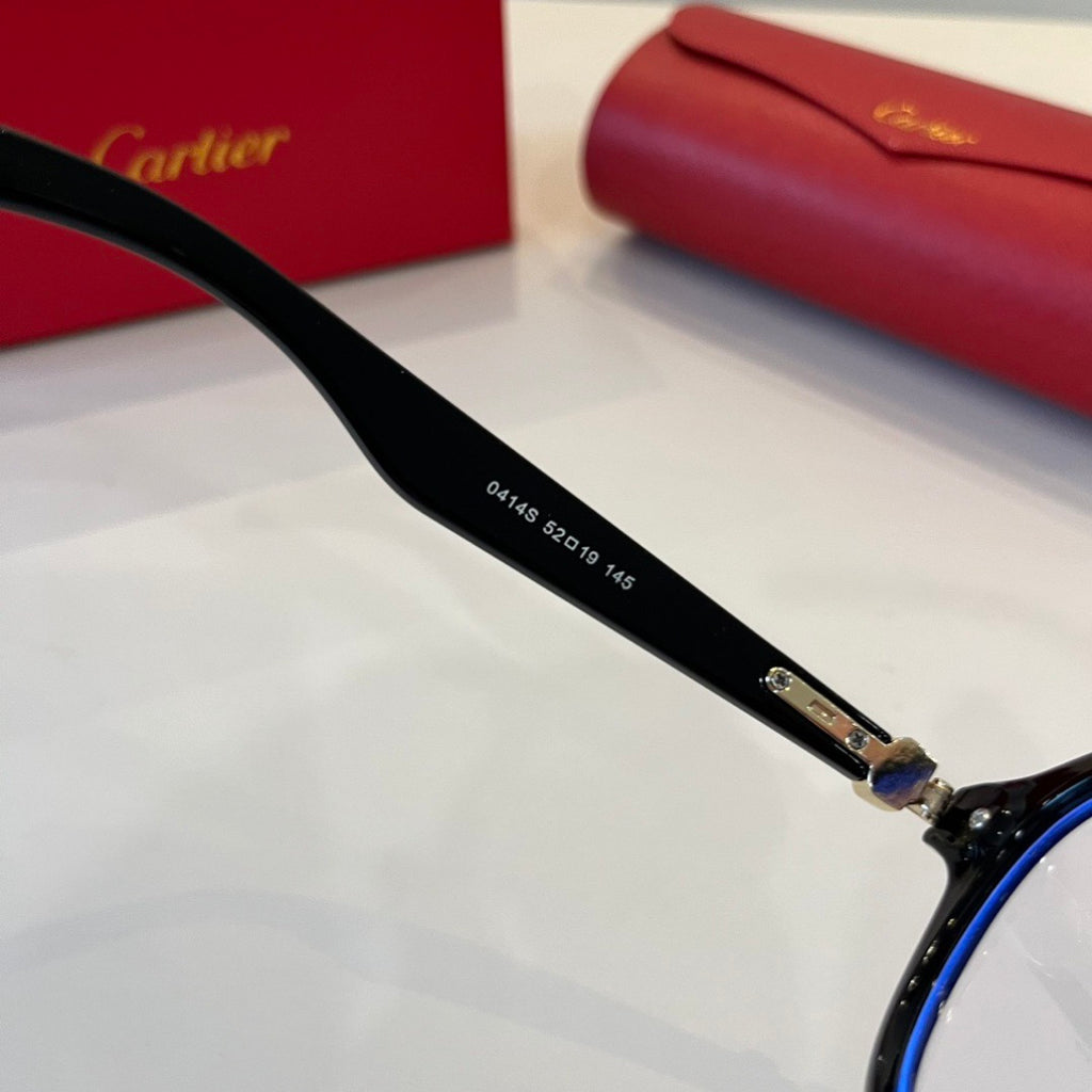 Cartier Lightweight Metal Rimless Silver Lens Sunglasses for Men & Wo - 415873 - detail image 10