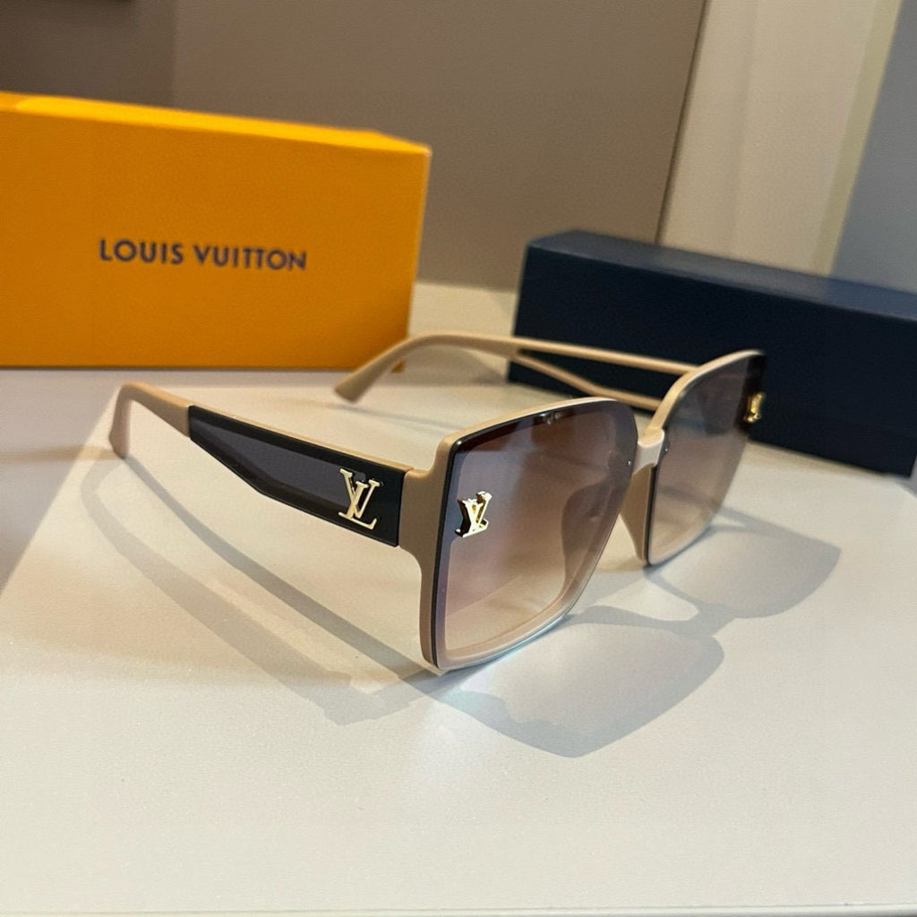 Louis Vuitton Fashion Gold Lens Sunglasses for Men & Women - 486155