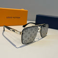 Louis Vuitton Metal Aviator Gray Lens Sunglasses for Men & Women - 933798