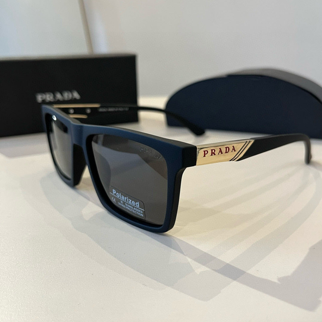 Prada Polarized Fashion Black Lens Sunglasses for Men - 487149 - detail image 3