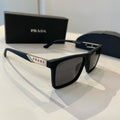 Prada Polarized Fashion Black Lens Sunglasses for Men - 487149