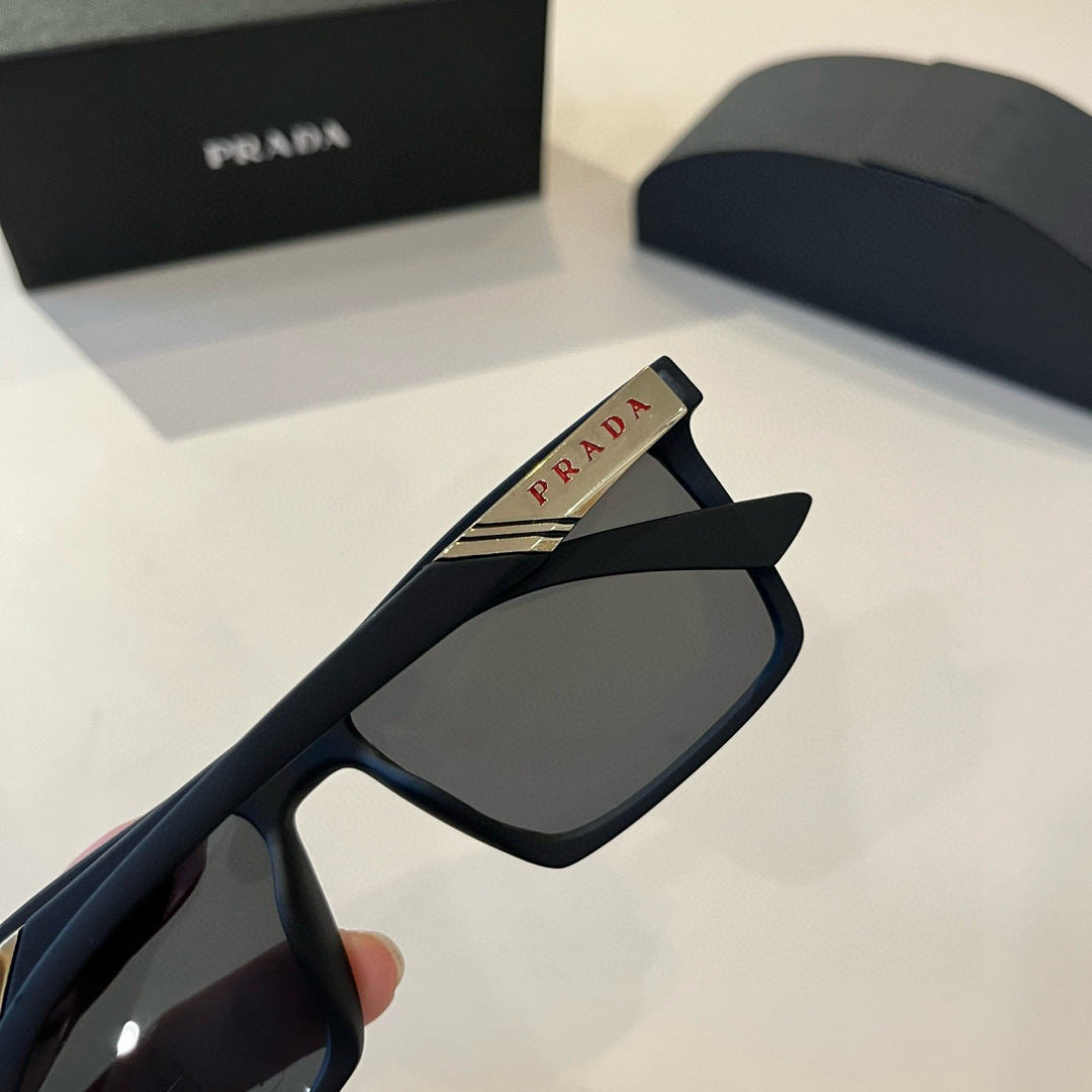 Prada Polarized Fashion Black Lens Sunglasses for Men - 382715 - detail image 7