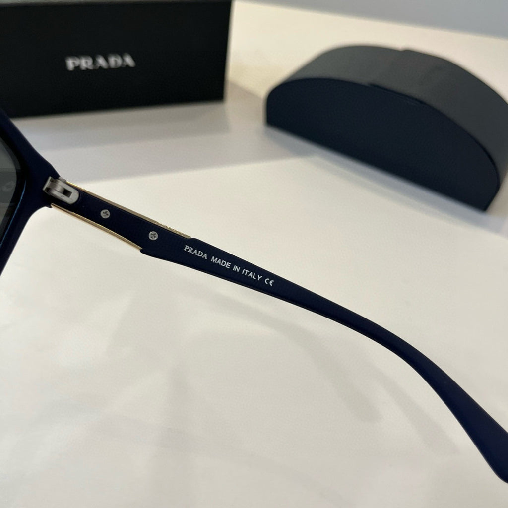 Prada Polarized Fashion Black Lens Sunglasses for Men - 382716 - detail image 9