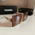 Chanel Polarized Fashion Brown Lens Sunglasses for Men & Women
