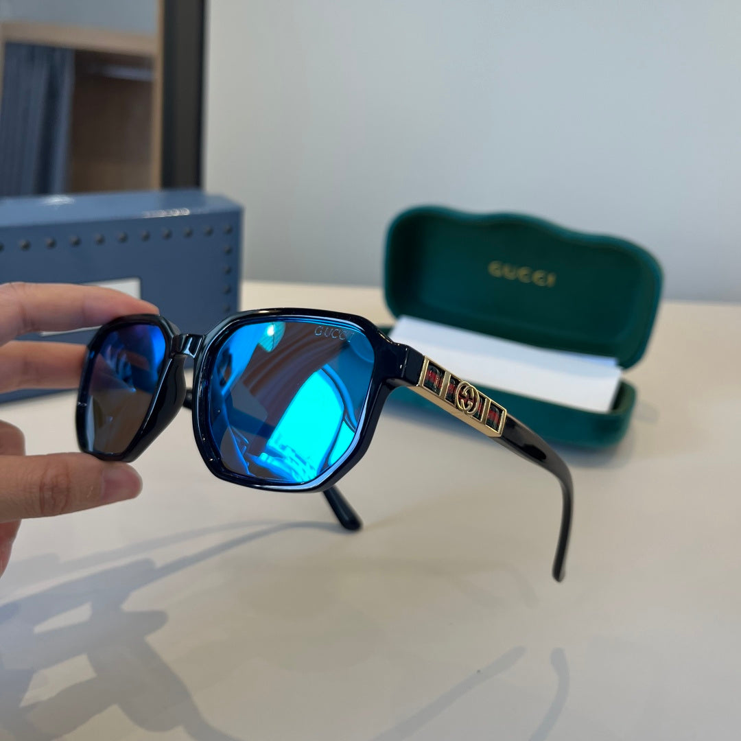 Gucci Fashion Blue Lens Sunglasses for Men & Women - 866927 - detail image 4