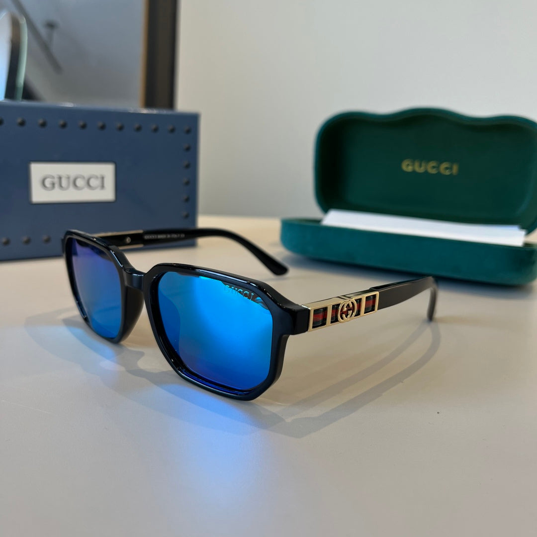 Gucci Fashion Blue Lens Sunglasses for Men & Women - 448859 - detail image 3