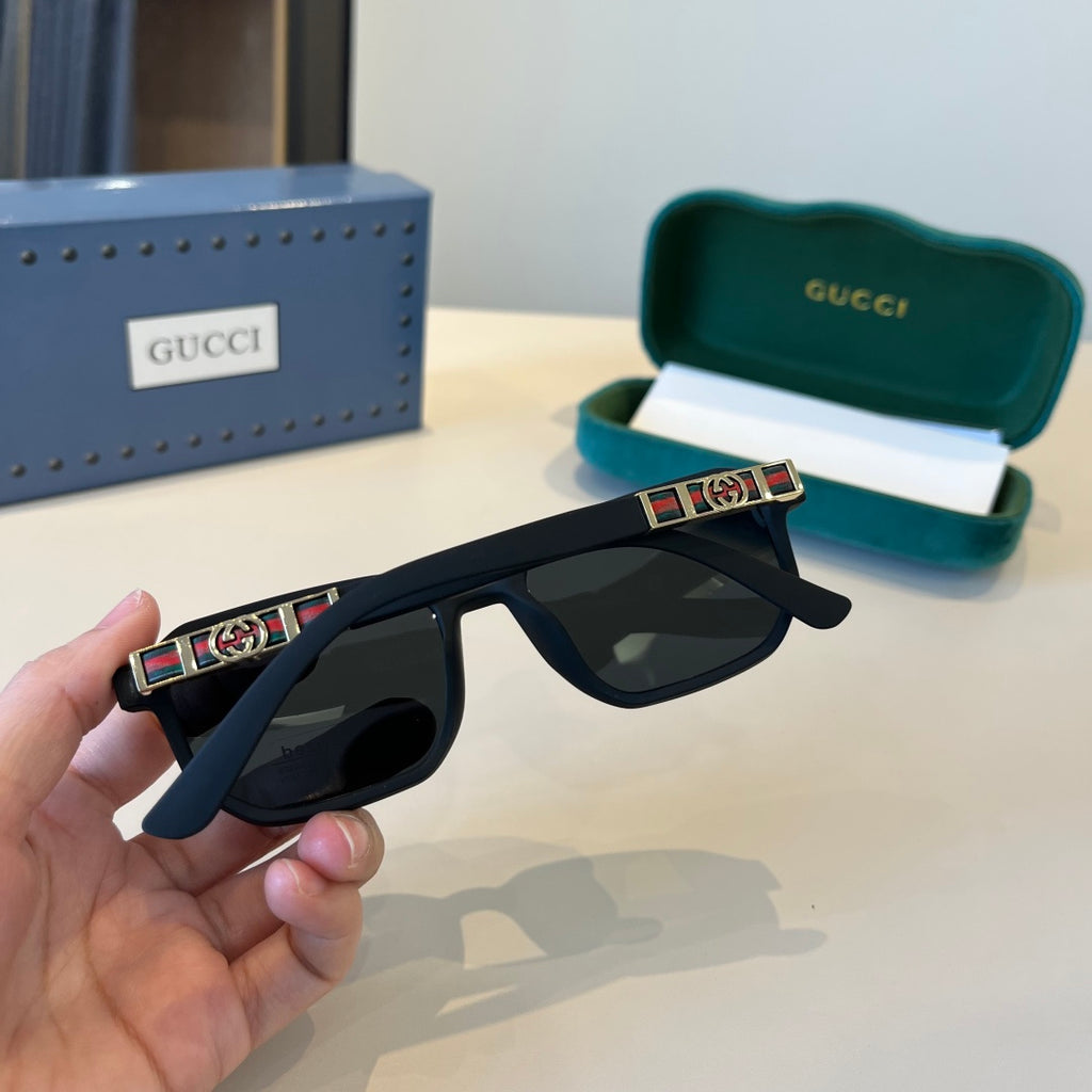 Gucci Fashion Black Lens Sunglasses for Men & Women - 997581 - detail image 9