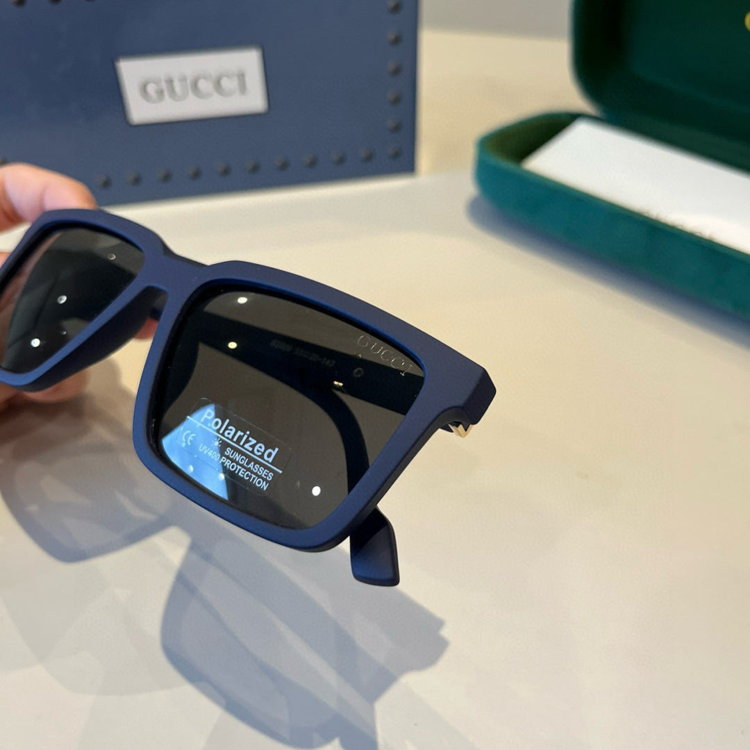 Gucci Metal Aviator Black Lens Sunglasses for Men & Women - 866930 - detail image 8