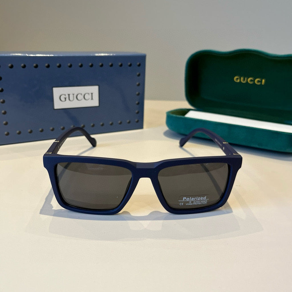 Gucci Metal Aviator Black Lens Sunglasses for Men & Women - 866930 - detail image 2