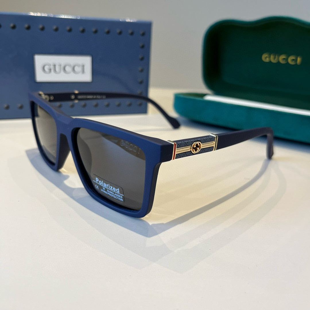 Gucci Metal Aviator Black Lens Sunglasses for Men & Women - 866930 - detail image 3