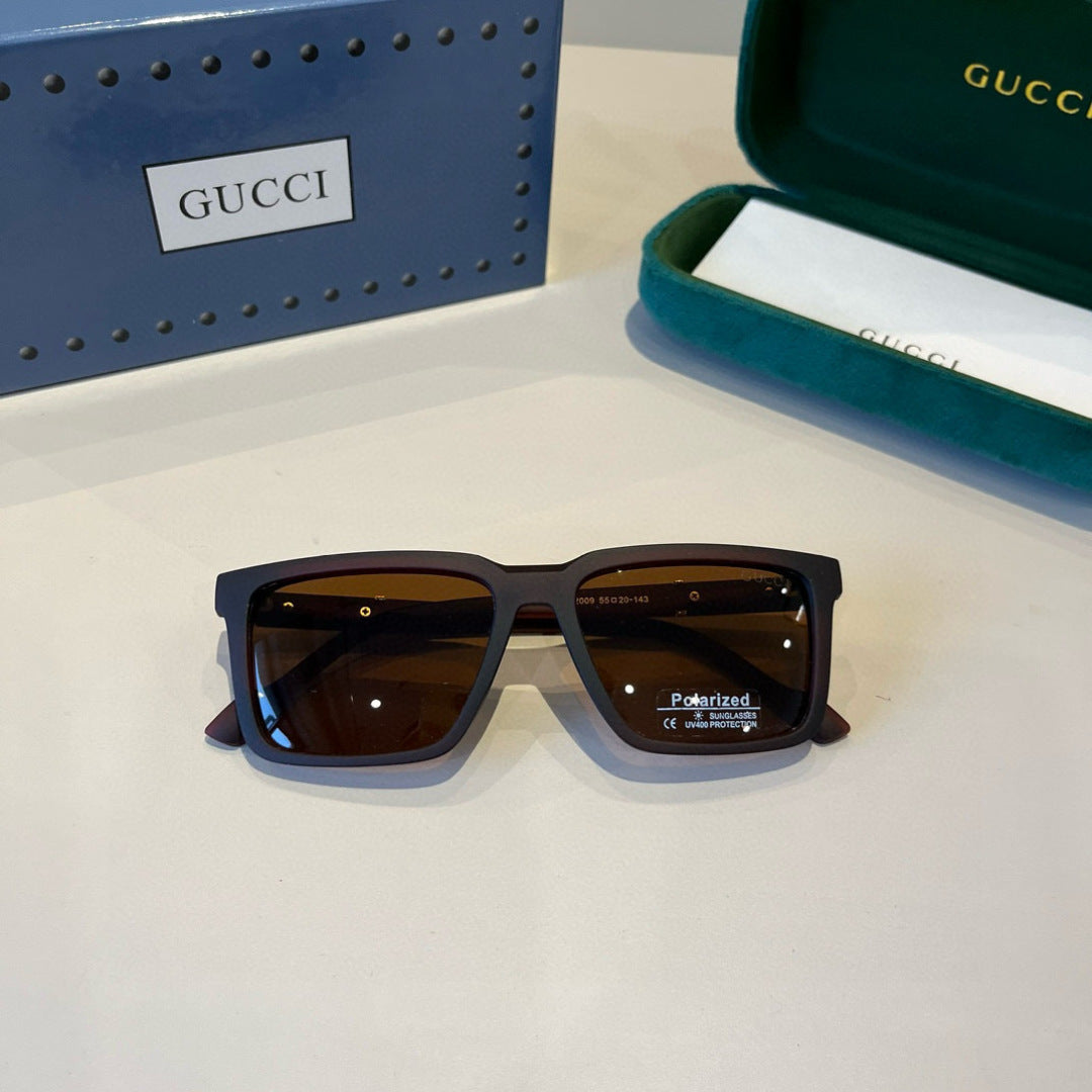 Gucci Metal Aviator Black Lens Sunglasses for Men & Women - 866931 - detail image 4