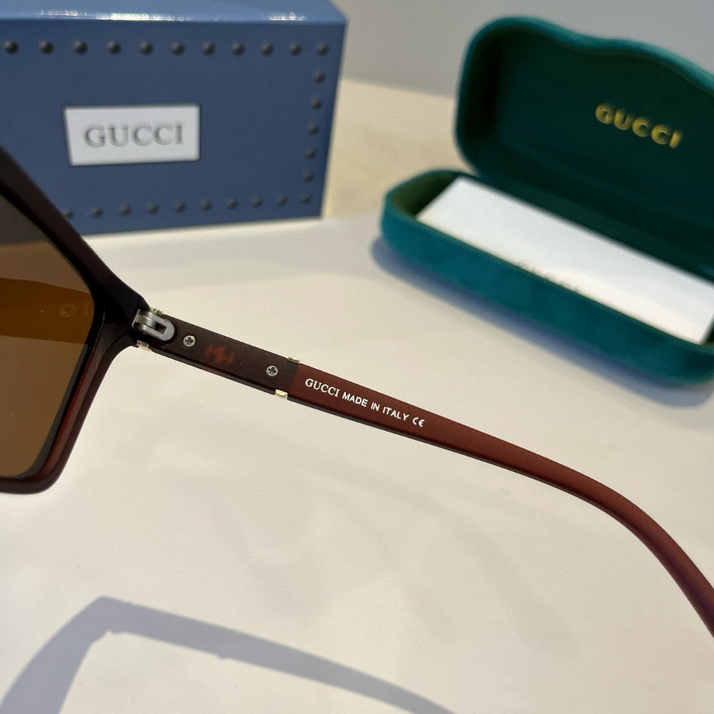 Gucci Metal Aviator Black Lens Sunglasses for Men & Women - 866931 - detail image 8