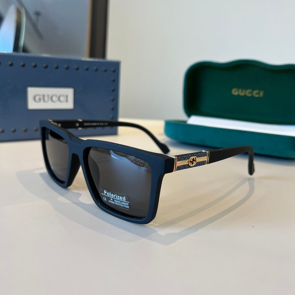 Gucci Metal Aviator Black Lens Sunglasses for Men & Women - 866932 - detail image 3