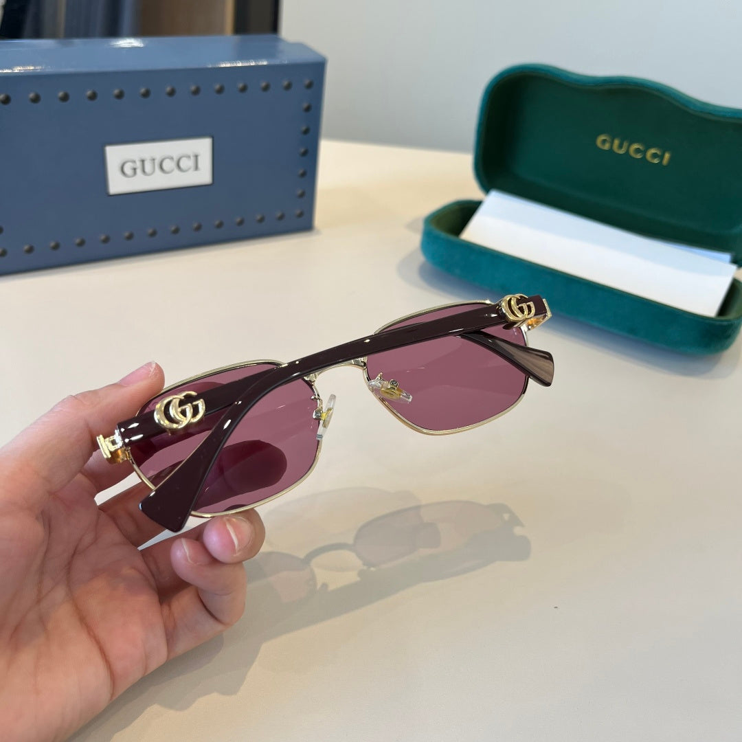 Gucci Polarized Fashion Blue Lens Sunglasses for Men - 866936 - detail image 7
