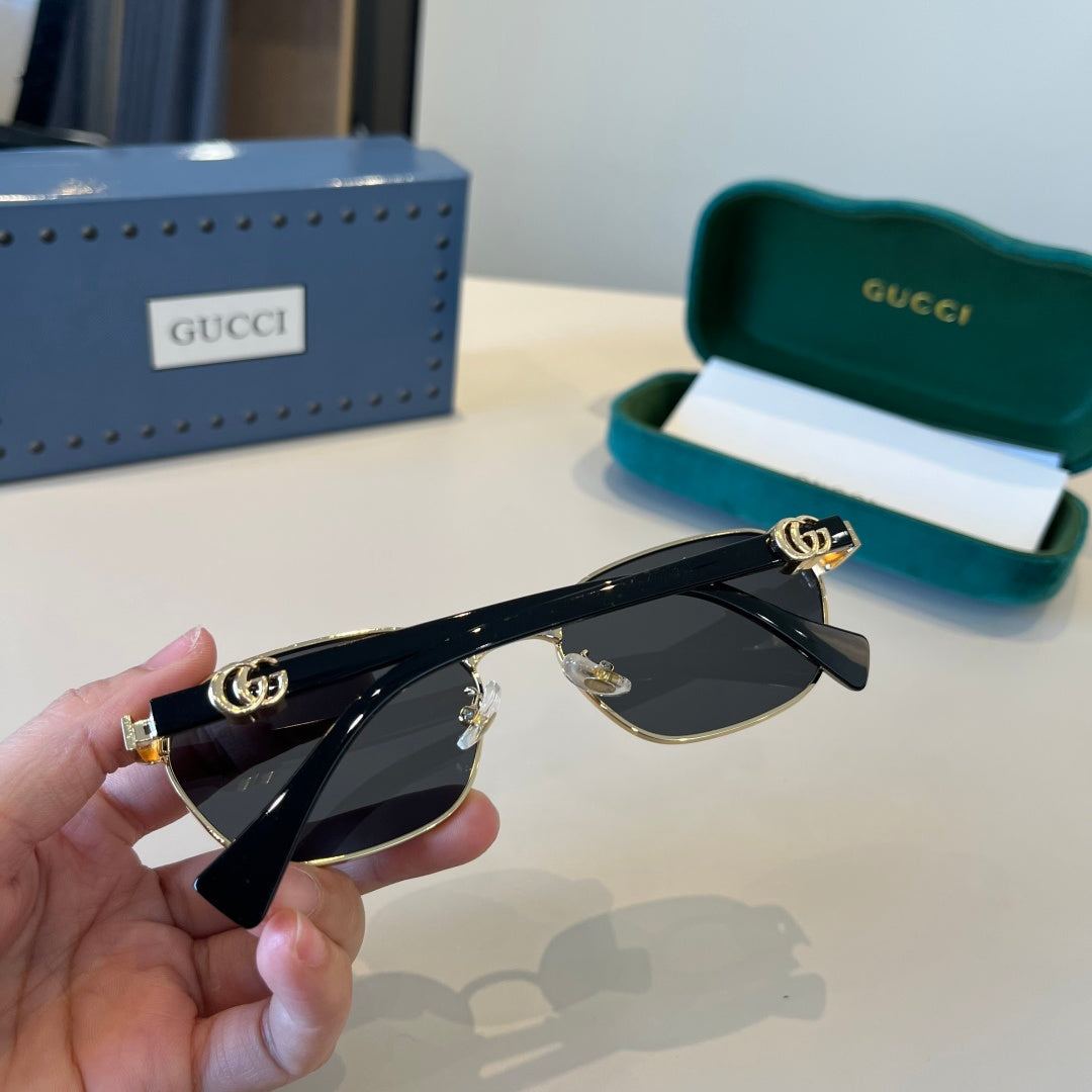 Gucci Polarized Fashion Silver Lens Sunglasses for Men - 997587 - detail image 7