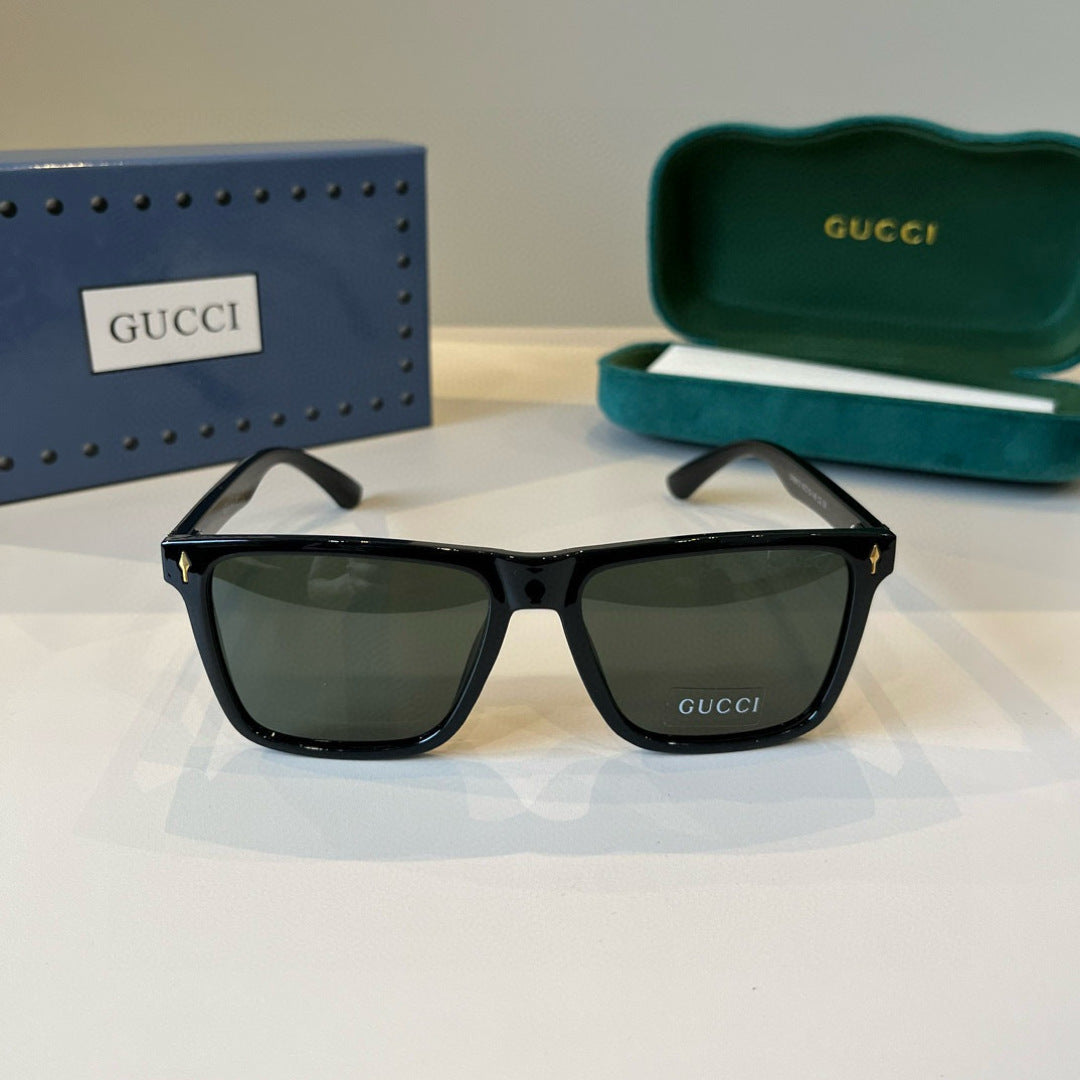Gucci Metal Aviator Black Lens Sunglasses for Men & Women - 866940 - detail image 2