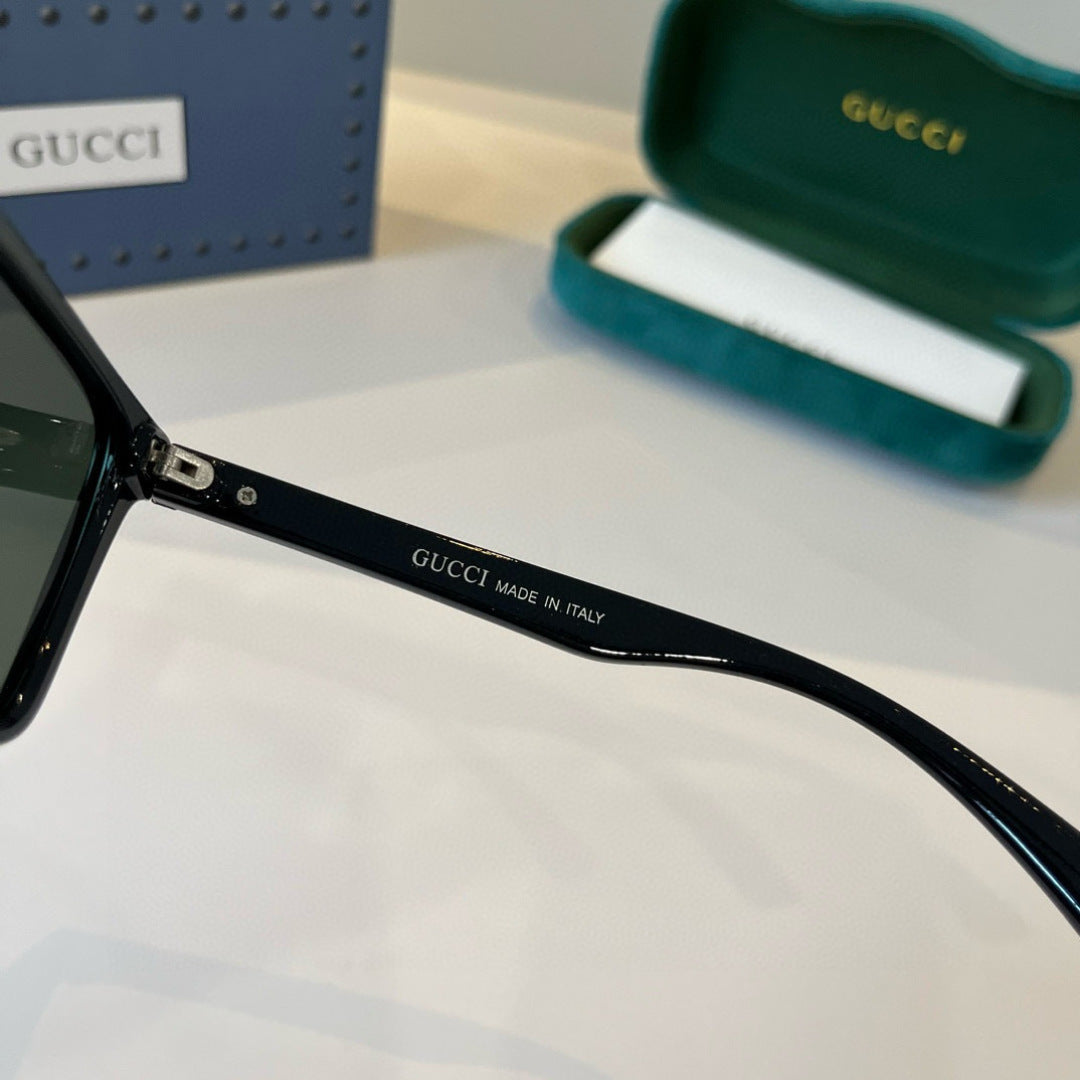 Gucci Metal Aviator Black Lens Sunglasses for Men & Women - 866940 - detail image 10