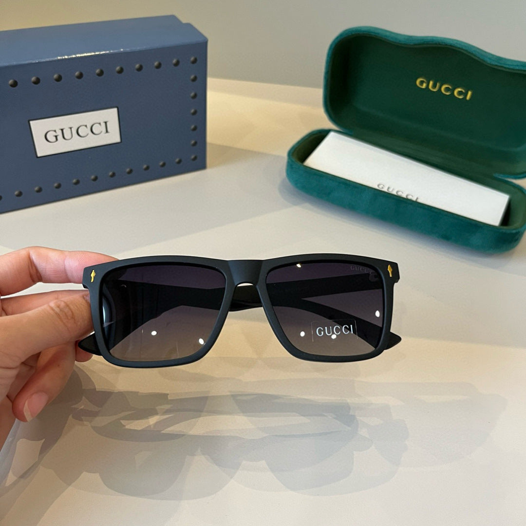 Gucci Metal Aviator Black Lens Sunglasses for Men & Women - 866941 - detail image 5