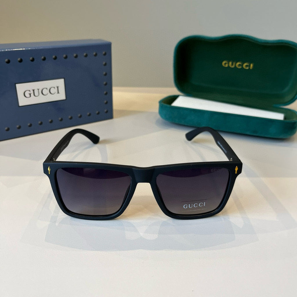 Gucci Metal Aviator Black Lens Sunglasses for Men & Women - 866941 - detail image 2