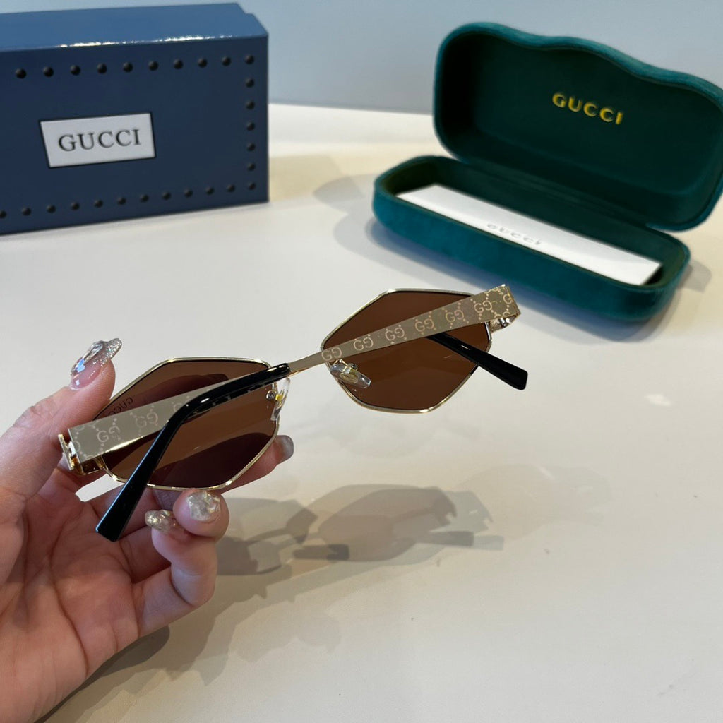 Gucci Fashion Brown Lens Sunglasses for Men & Women - 997668 - detail image 6