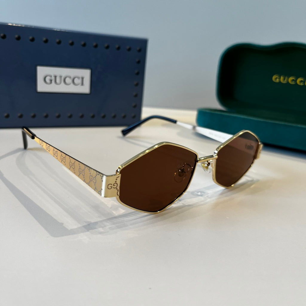 Gucci Fashion Brown Lens Sunglasses for Men & Women - 997668