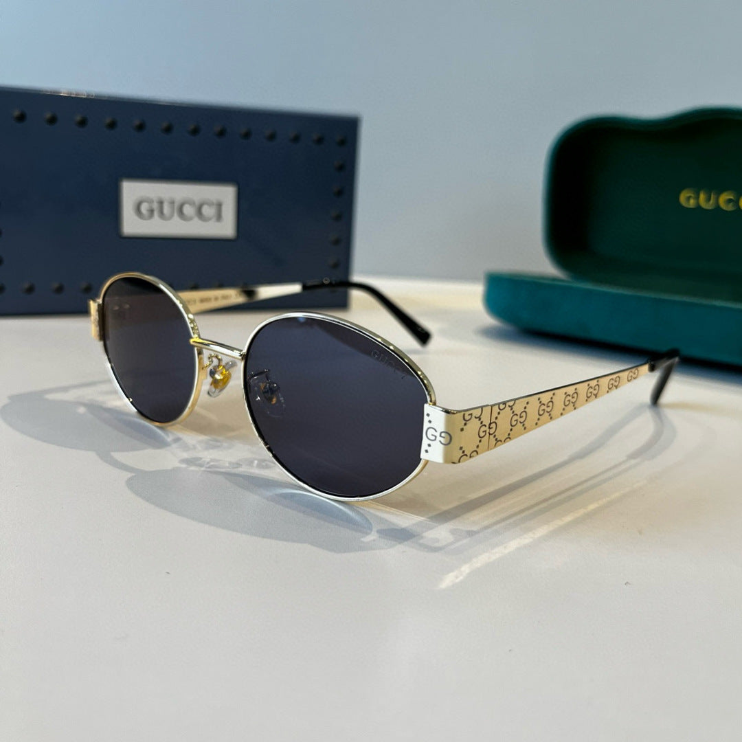 Gucci Oversized Silver Lens Sunglasses for Women - 448847 - detail image 3