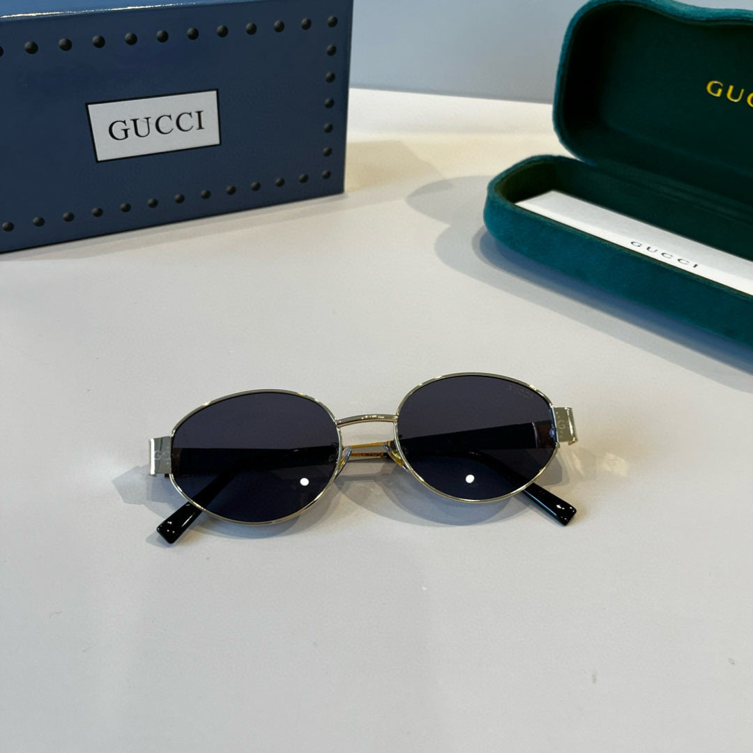 Gucci Oversized Silver Lens Sunglasses for Women - 997671 - detail image 8