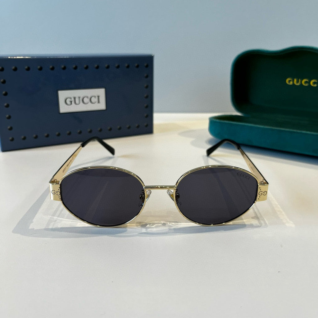 Gucci Oversized Silver Lens Sunglasses for Women - 997671 - detail image 2