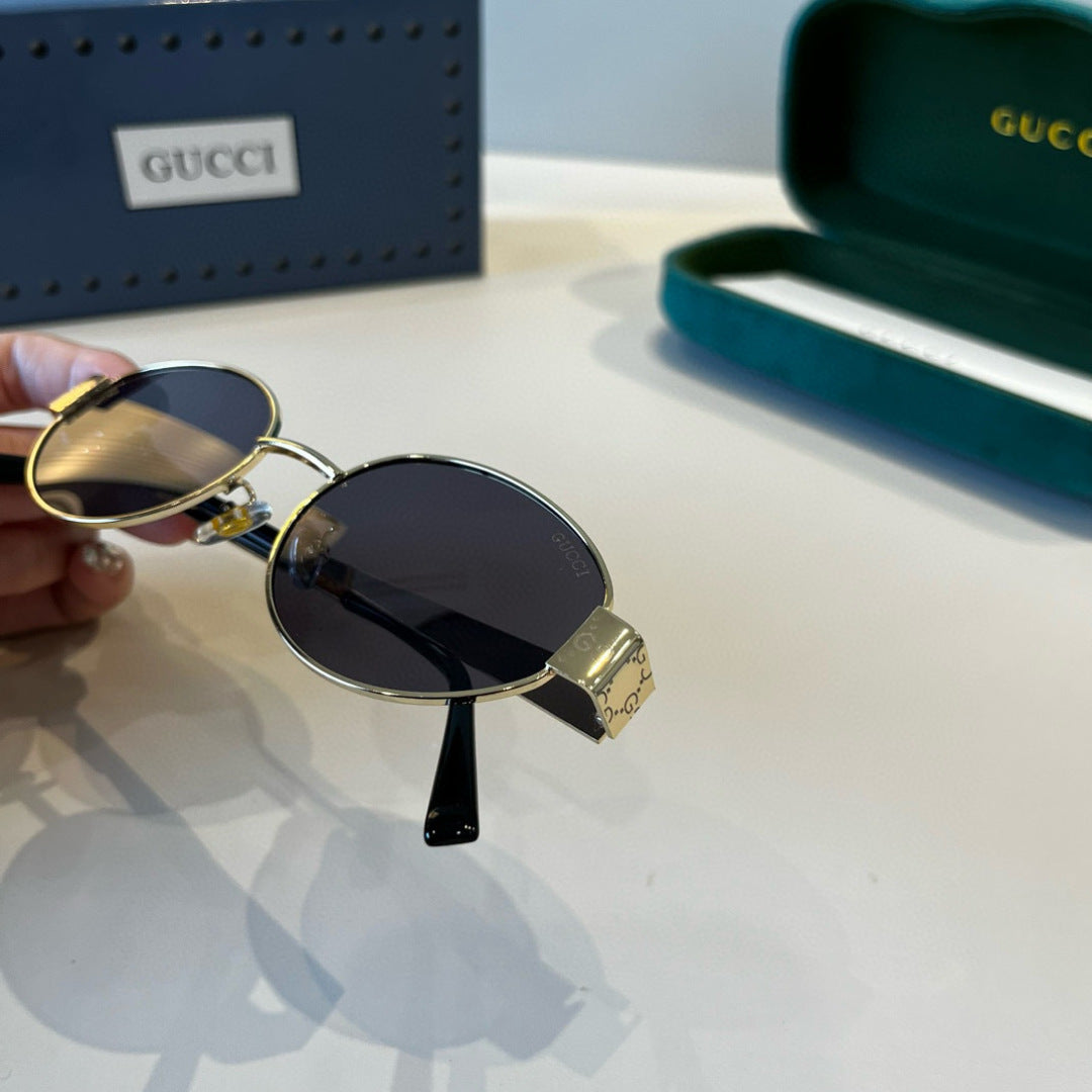 Gucci Oversized Silver Lens Sunglasses for Women - 997671 - detail image 7