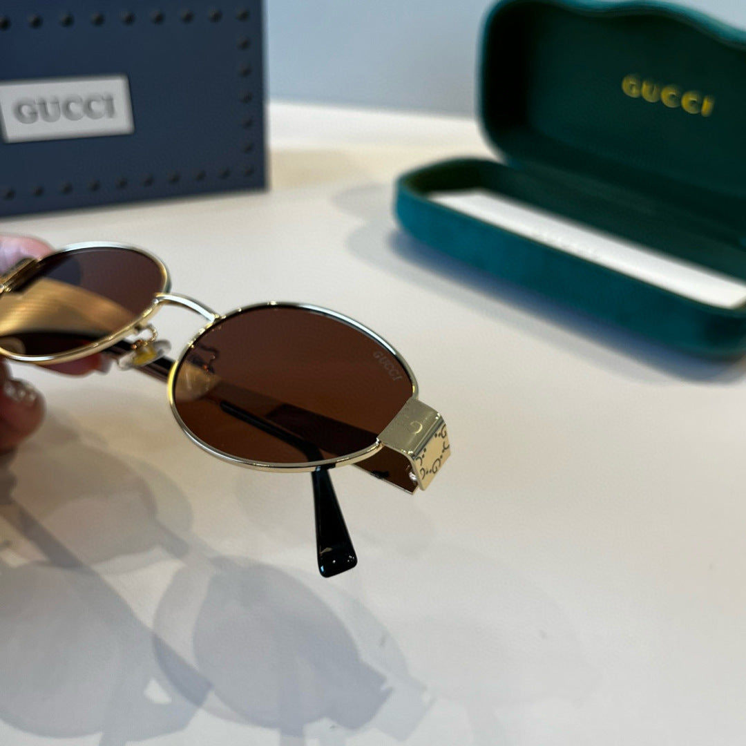 Gucci Oversized Brown Lens Sunglasses for Women - 997672 - detail image 8