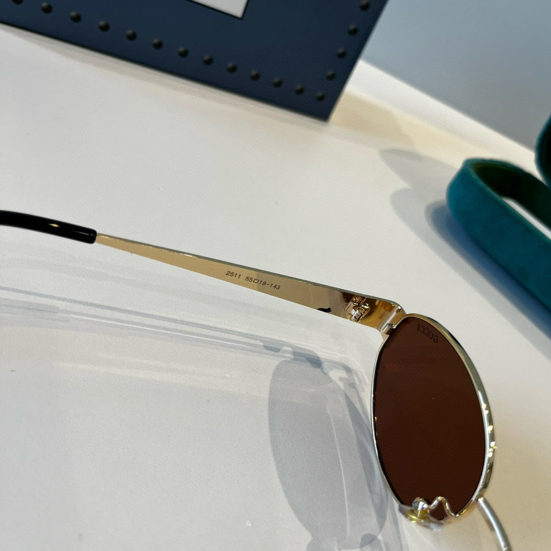 Gucci Oversized Brown Lens Sunglasses for Women - 997672 - detail image 5