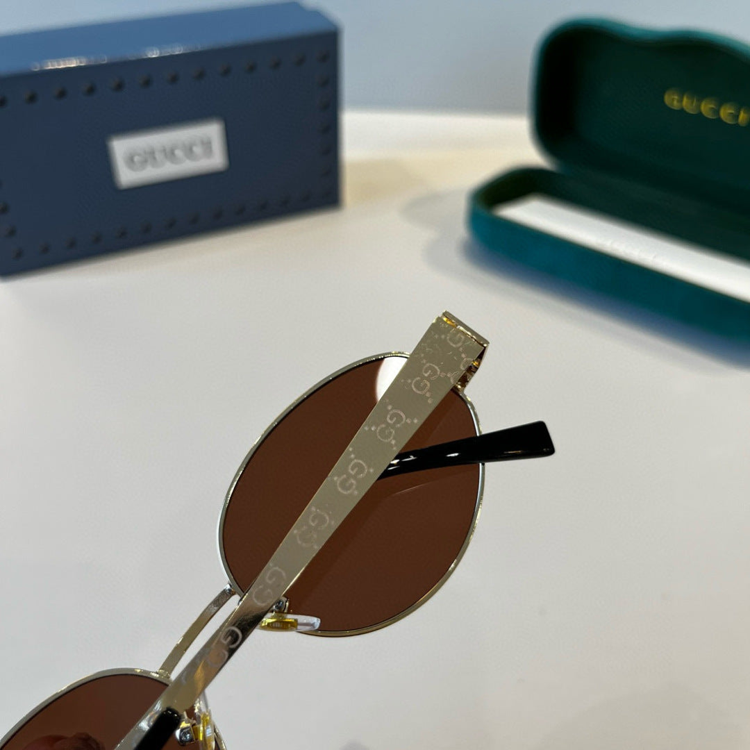 Gucci Oversized Brown Lens Sunglasses for Women - 997672 - detail image 7