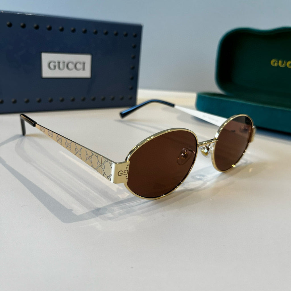 Gucci Oversized Brown Lens Sunglasses for Women - 997672